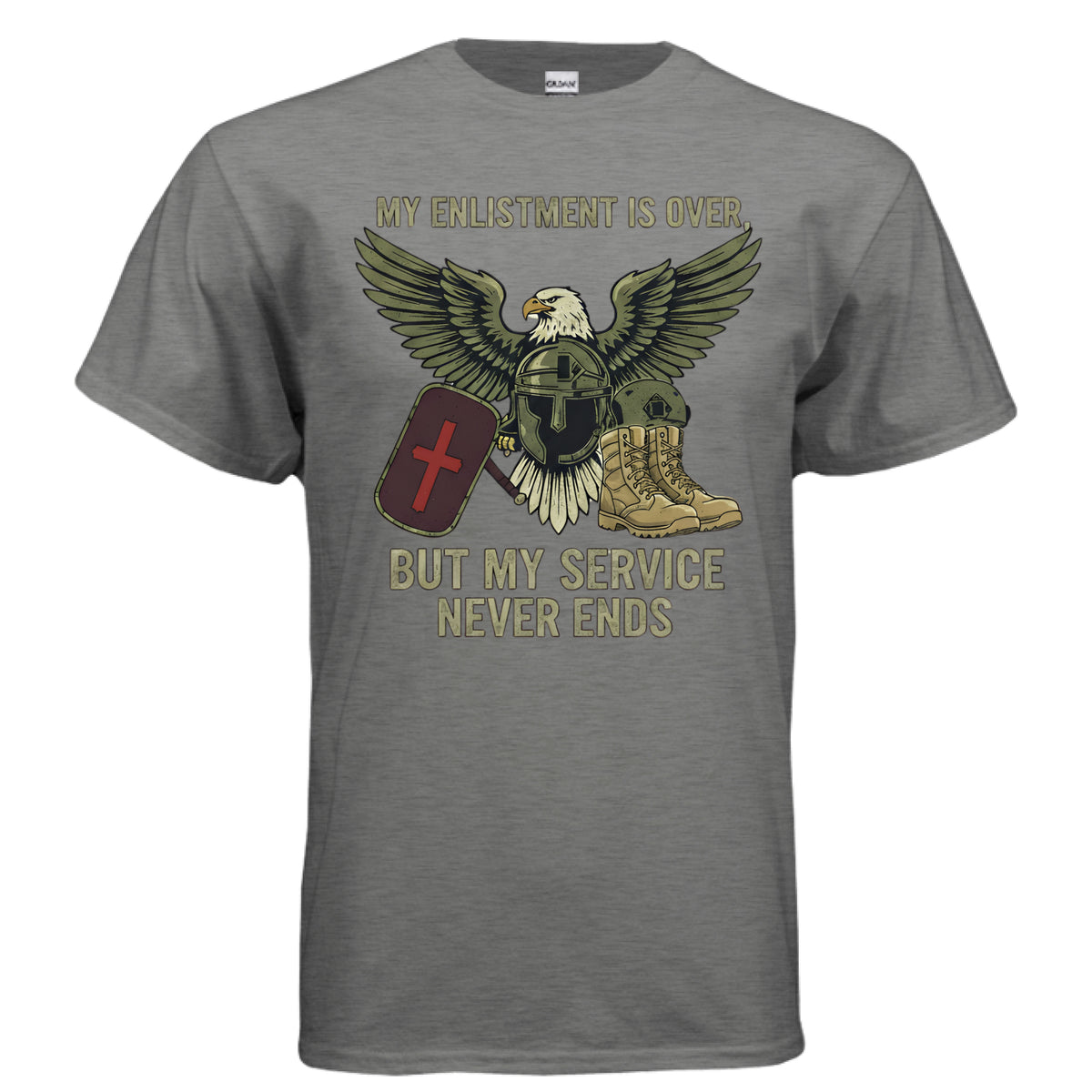 GRAPHITE HEATHER - FRONT