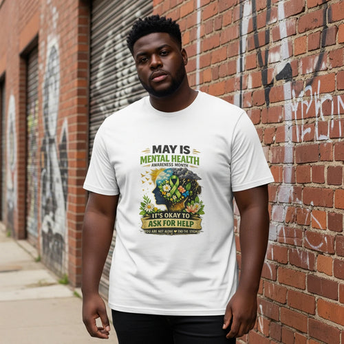 Mental Health Awareness Month Shirt – It's Okay to Ask for Help