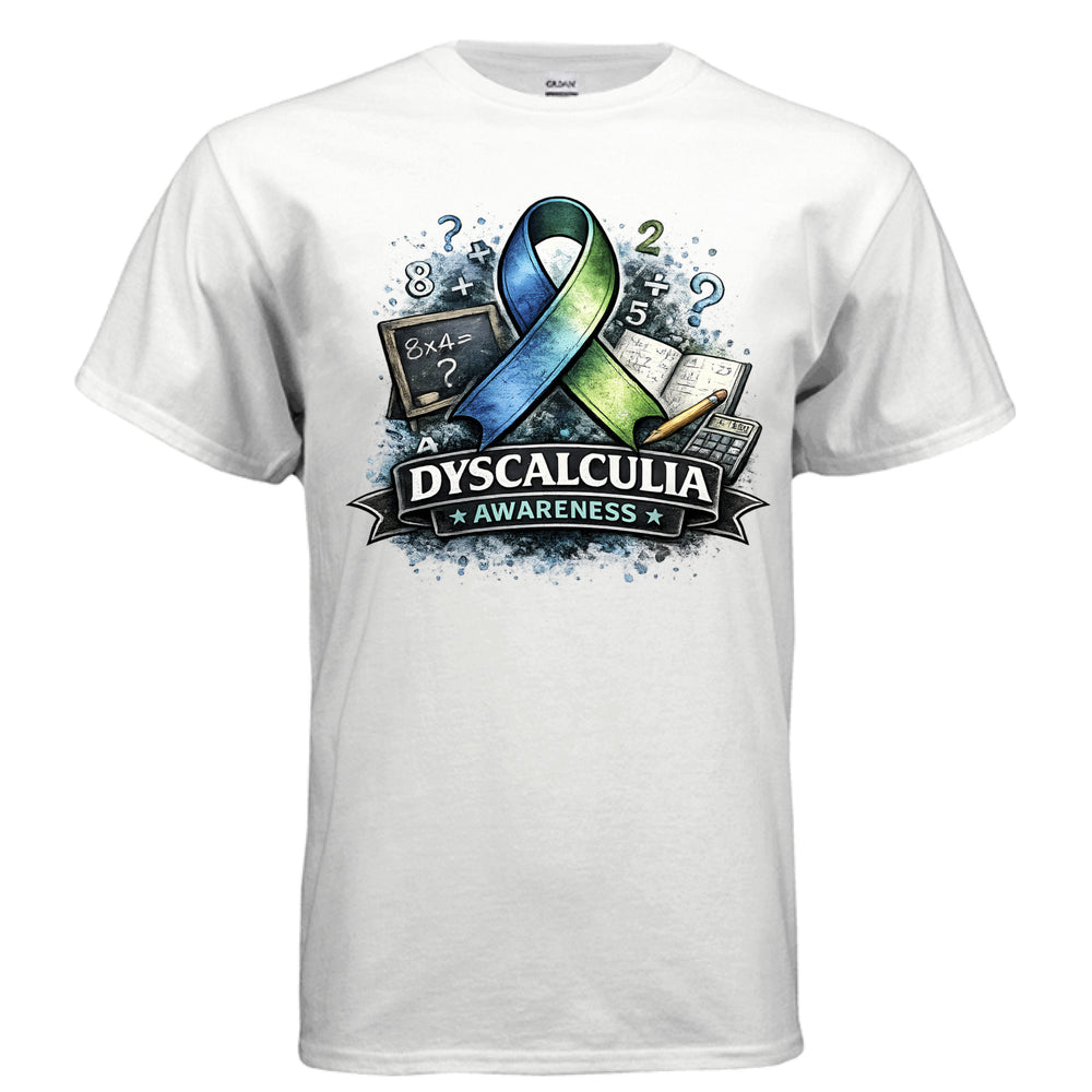 Dyscalculia Awareness Shirt – Numbers Look Different. Your Potential Doesn’t.