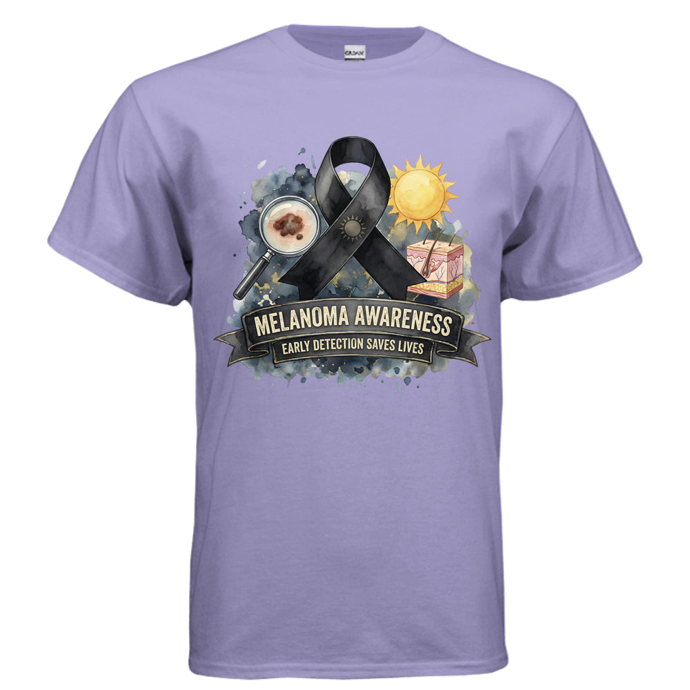 Melanoma Awareness Shirt – Hope. Detect. Support.