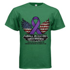 Small Intestine Cancer Awareness Shirt – No One Fights Alone