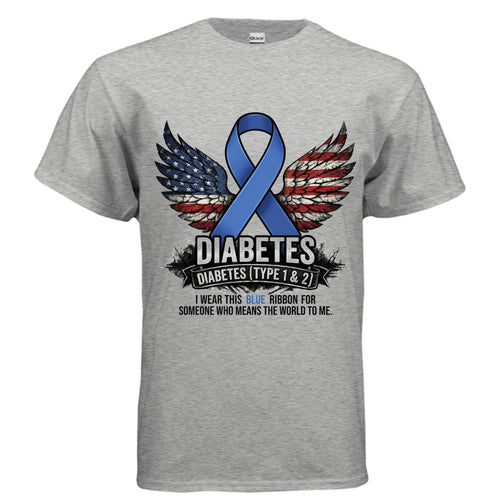 Diabetes Awareness Shirt – Honor the Fight, Support the Community
