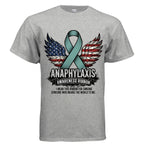 Anaphylaxis Warrior Awareness Shirt – Daily Vigilance, Extraordinary Courage