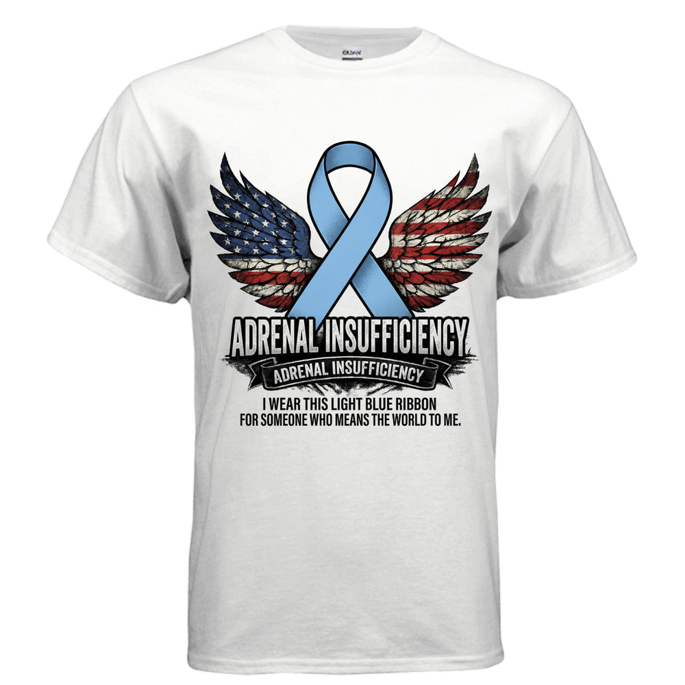 Adrenal Insufficiency Awareness Shirt – Invisible Strength, Visible Courage