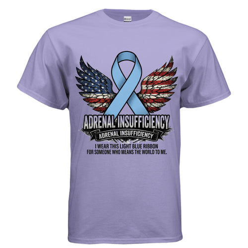 Adrenal Insufficiency Awareness Shirt – Invisible Strength, Visible Courage