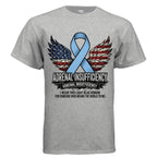 Adrenal Insufficiency Awareness Shirt – Invisible Strength, Visible Courage