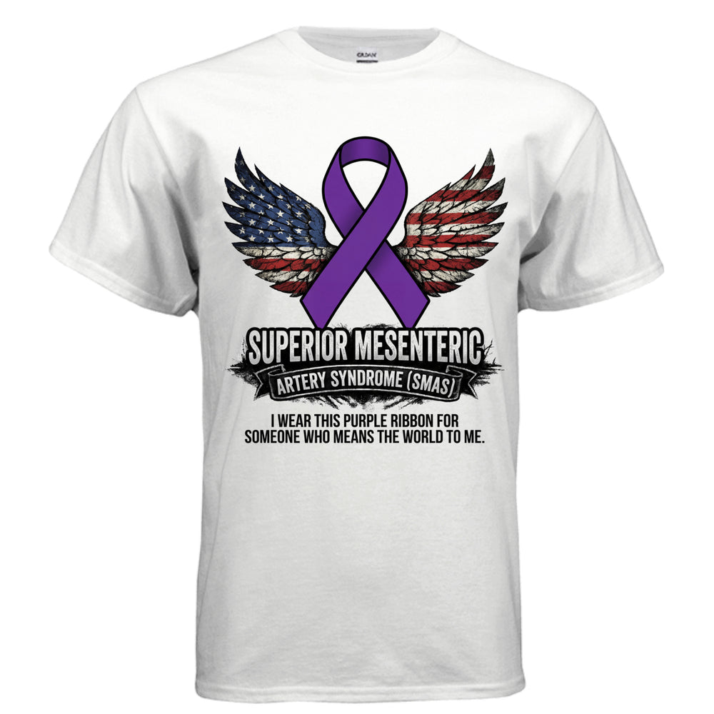 SMAS Awareness Shirt – Making the Invisible Battle of Superior Mesenteric Artery Syndrome Visible