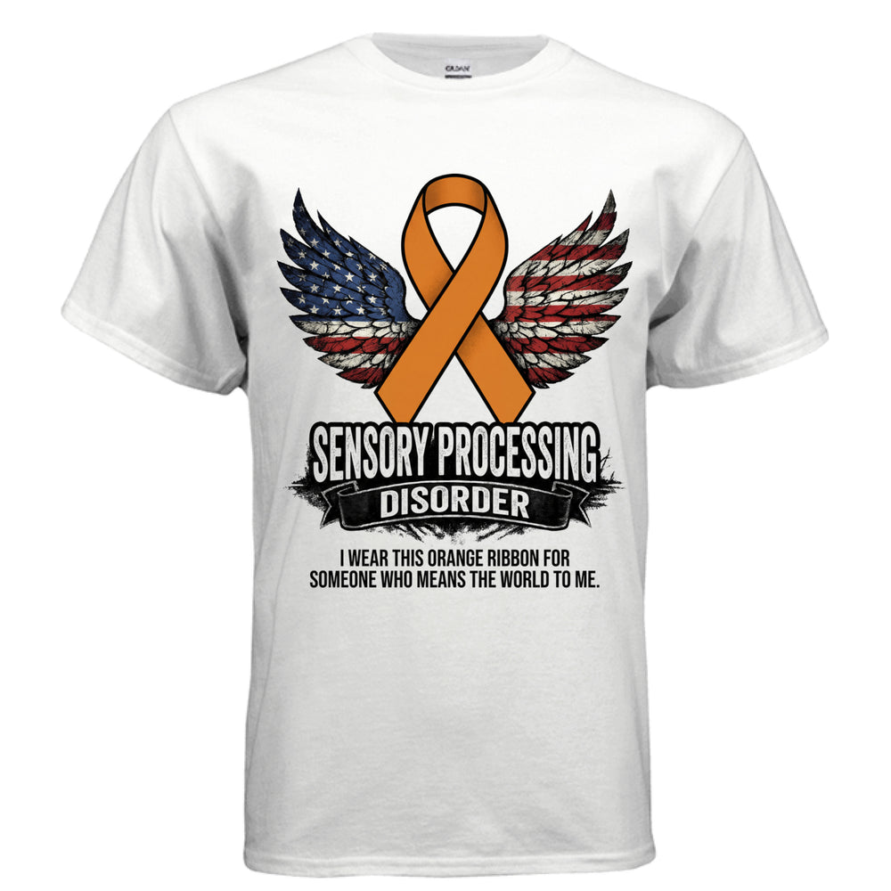Sensory Processing Disorder Awareness Shirt – The World Is Loud. You Are Stronger.