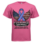 Periwinkle Ribbon Disability Awareness Shirt – Every Journey Matters