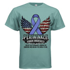 Periwinkle Ribbon Disability Awareness Shirt – Every Journey Matters