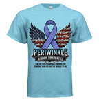 Periwinkle Ribbon Disability Awareness Shirt – Every Journey Matters