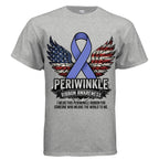 Periwinkle Ribbon Disability Awareness Shirt – Every Journey Matters