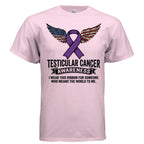 Testicular Cancer Awareness Shirt – Stand Tall, Fight Strong
