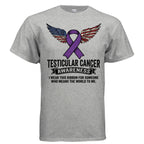Testicular Cancer Awareness Shirt – Stand Tall, Fight Strong