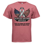 Schizophrenia Awareness Tee – Challenge Stigma, Foster Understanding