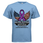 Bulimia Awareness Warrior Tee – Recovery Is Brave. Every Day.