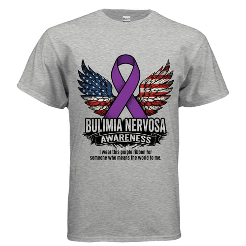 Bulimia Awareness Warrior Tee – Recovery Is Brave. Every Day.