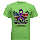 Bulimia Awareness Warrior Tee – Recovery Is Brave. Every Day.