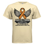 Prader-Willi Syndrome Awareness Shirt – Seen, Supported & Never Alone
