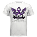 Porphyria Awareness Shirt – Rare, Radiant Strength in Every Stitch