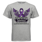 Porphyria Awareness Shirt – Rare, Radiant Strength in Every Stitch
