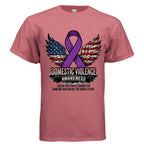 Domestic Violence Awareness Shirt – Break the Silence, Become the Voice