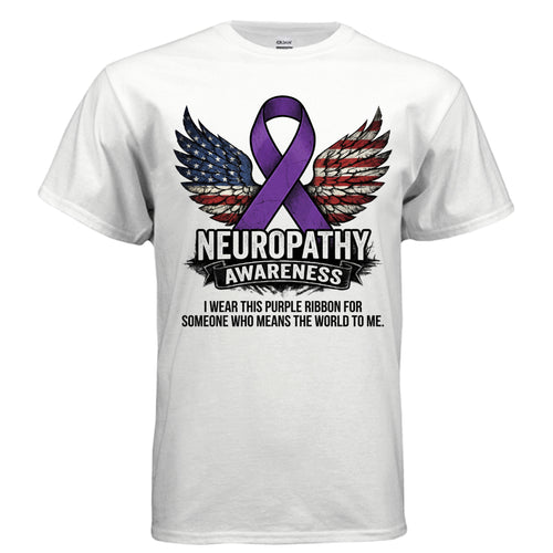 Neuropathy Warrior Awareness Shirt – Through the Tingles, Your Spirit Shines