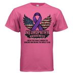 Neuropathy Warrior Awareness Shirt – Through the Tingles, Your Spirit Shines