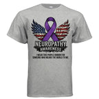 Neuropathy Warrior Awareness Shirt – Through the Tingles, Your Spirit Shines