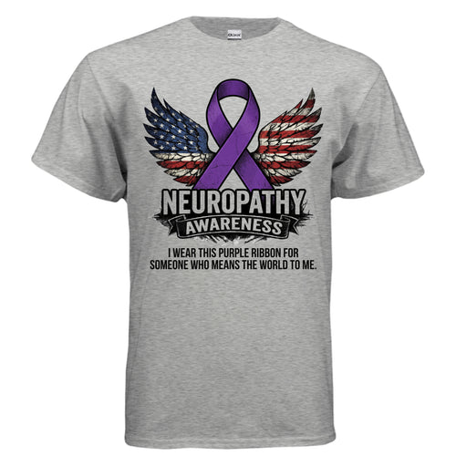 Neuropathy Warrior Awareness Shirt – Through the Tingles, Your Spirit Shines