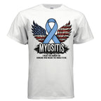 Myositis Warrior Tee – Silent Strength, Unbreakable Spirit