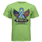 Myositis Warrior Tee – Silent Strength, Unbreakable Spirit