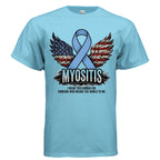 Myositis Warrior Tee – Silent Strength, Unbreakable Spirit