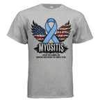 Myositis Warrior Tee – Silent Strength, Unbreakable Spirit