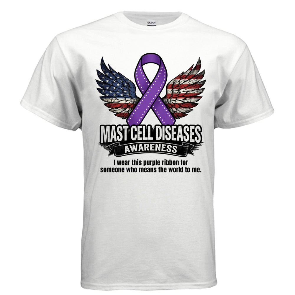Mast Cell Disease Awareness Tee – MCAS & Mastocytosis Warriors, You Are Not Alone
