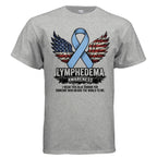 Lymphedema Warrior Awareness Shirt – Grace, Grit & Unstoppable Strength