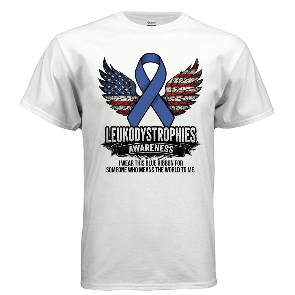 Leukodystrophy Awareness Tee – Heart of Gold, Spirit of Iron