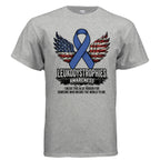 Leukodystrophy Awareness Tee – Heart of Gold, Spirit of Iron