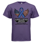 Leukodystrophy Awareness Tee – Heart of Gold, Spirit of Iron