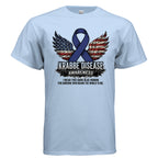 Krabbe Disease Awareness Warrior Shirt – A Voice for the Rare, a Beacon for the Community