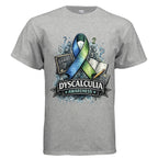 Dyscalculia Awareness Shirt – Your Worth Is Never Defined by an Equation