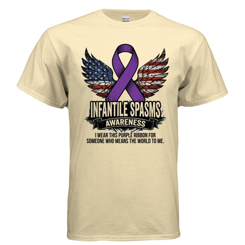 Infantile Spasms Warrior Shirt – For the Tiny Fighters & the Families Who Love Them