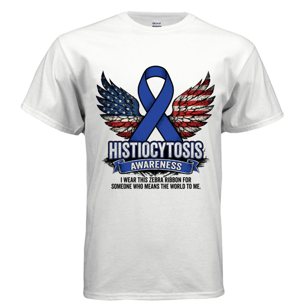 Histiocytosis Warrior Awareness Shirt – Heart of Gold, Spirit of Iron