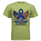 Histiocytosis Warrior Awareness Shirt – Heart of Gold, Spirit of Iron