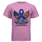 Histiocytosis Warrior Awareness Shirt – Heart of Gold, Spirit of Iron