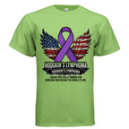 Hodgkin’s Lymphoma Warrior Awareness Shirt – Strength in Every Breath, Every Step Forward