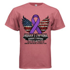 Hodgkin’s Lymphoma Warrior Awareness Shirt – Strength in Every Breath, Every Step Forward