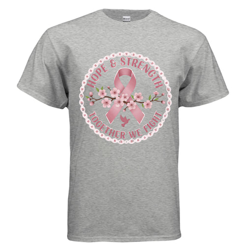 Hope and Strength Awareness Shirt – Together We Fight, No One Fights Alone
