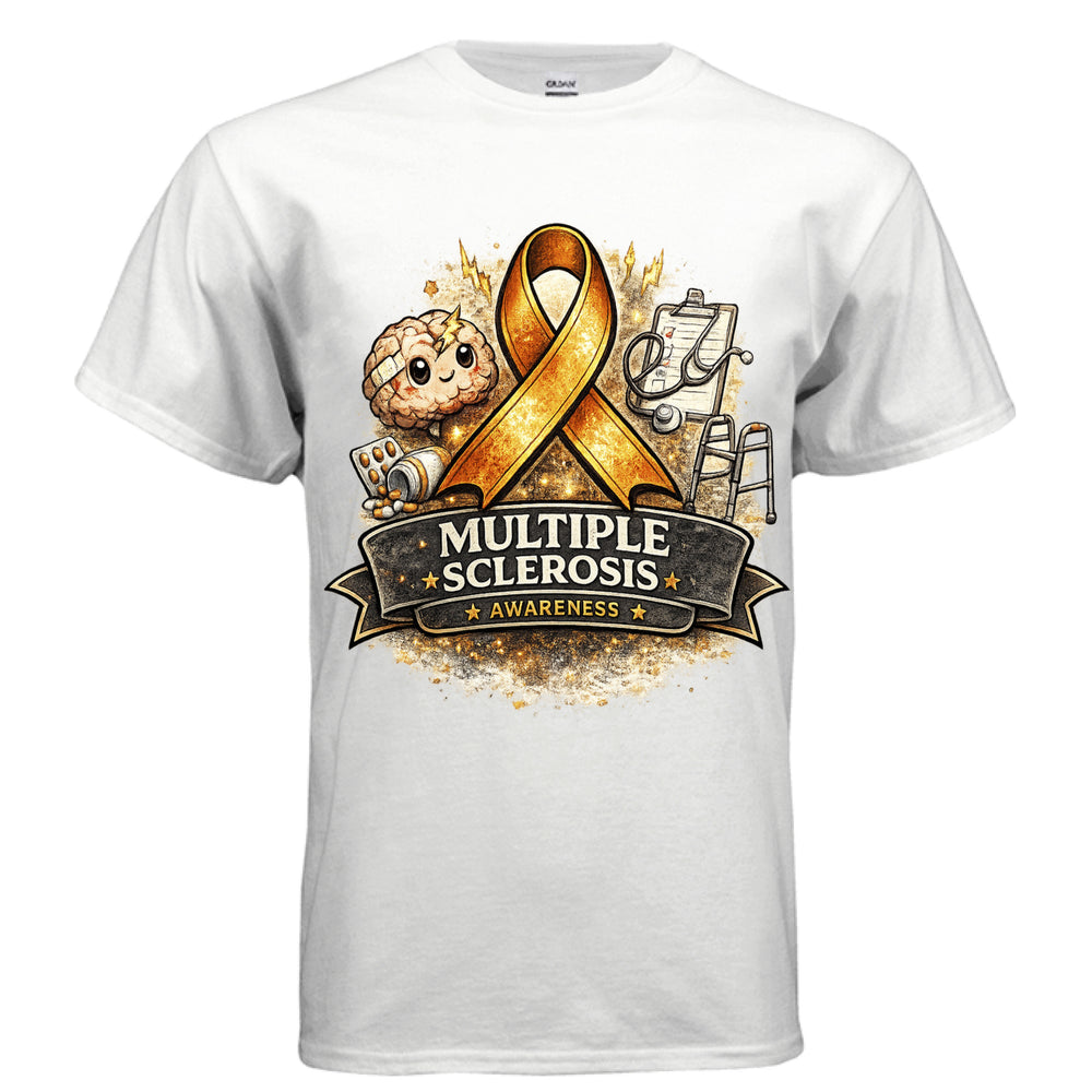 Multiple Sclerosis Warrior Shirt – Strength in Every Step