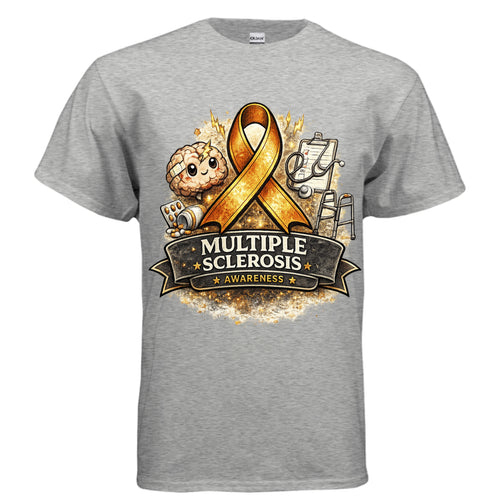 Multiple Sclerosis Warrior Shirt – Strength in Every Step